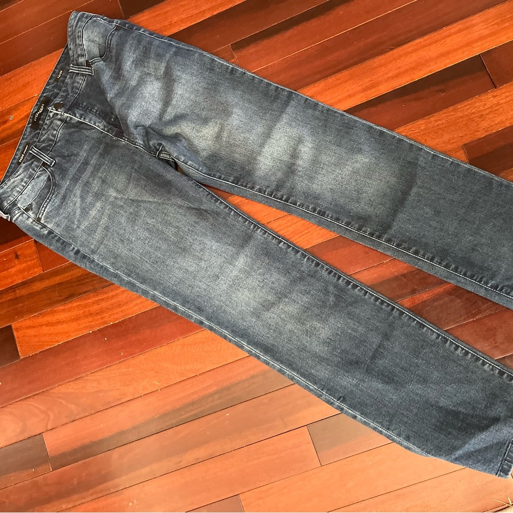 Liverpool Dark Blue Straight Leg Jeans